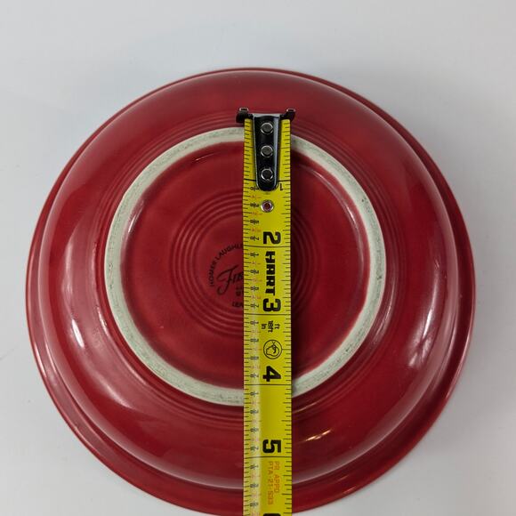 Fiestaware Cinnabar 2006 Vegetable Bowl Retired Replacement Modern Vintage 06-10 - Picture 9 of 10